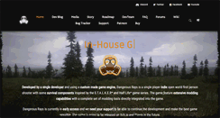 Desktop Screenshot of dangerousrays.com